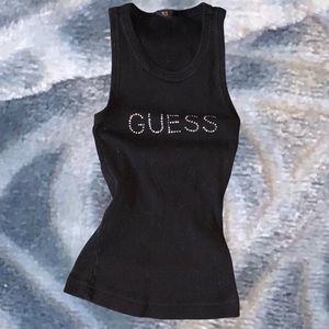 Y2K guess jeans top xs
